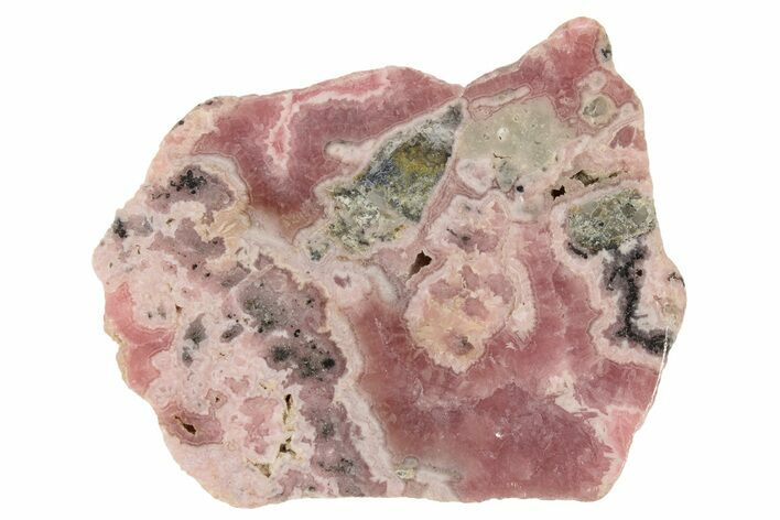Polished Rhodochrosite Slab - Argentina #232529